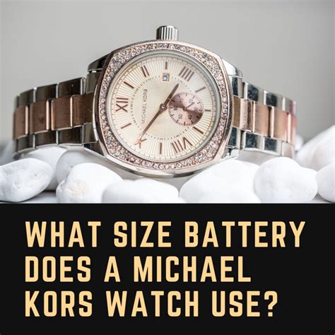 how much does a michael kors watch battery cost|mk5753 watch battery for sale.